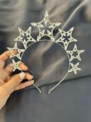 Yıldızlı Gelin Tacı