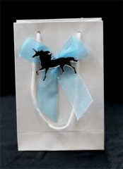 Karton Hediyelik Çanta Atlı