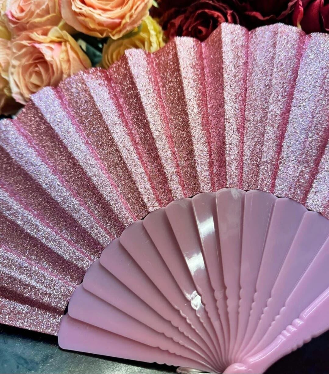 Pembe Simli Yelpaze