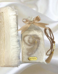 Organze Kese İçerisinde Seccade - Tesbih Seti