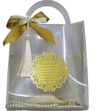 Asetat Çantada Yasin - Tesbih Hediyelik Set 20'li