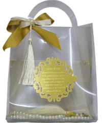 Asetat Çantada Yasin - Tesbih Hediyelik Set 20'li