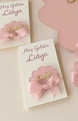 Pembe İstiridye Bebek Hediyelik 20'li