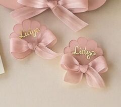 Pembe İstiridye Bebek Hediyelik 20'li