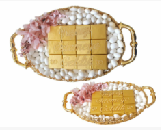 Küçük Boy Kızınızı İstemeye Geldik Çikolatalı Tepsi