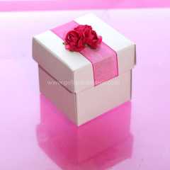 Kına Kutusu Fuşya Çiçekli