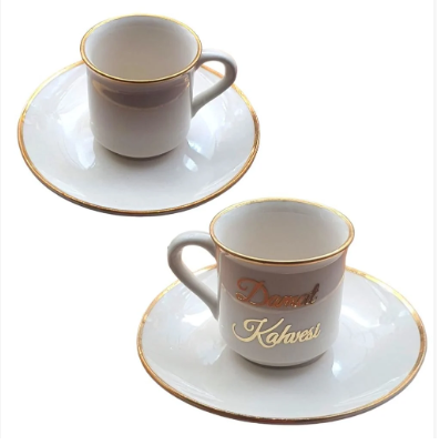 Seramik Damat Kahvesi Fincanı