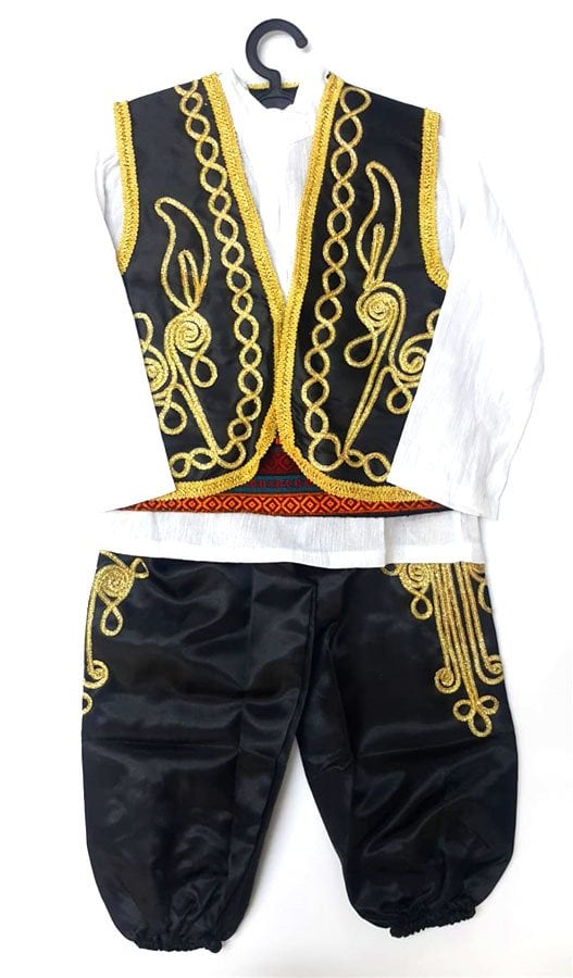 Erkek Çocuk Şalvar Yelek Takım