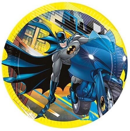 Batman Baskılı Tabak 8 Adet