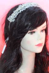 El Yapımı Kristal Gelin Tacı TK07