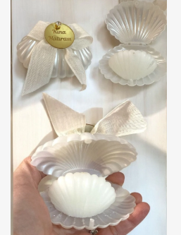 İstiridye Kutu İçerisinde Mum Hediyelik 20'li