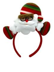 Kumaş Noel baba Taç-Parti Tacı