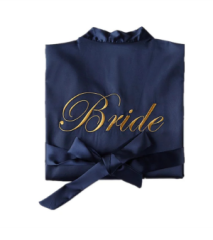Nakışlı Bride Sabahlık