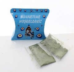 100 Adet Sünnetime Hoşgeldiniz Kutulu Kına