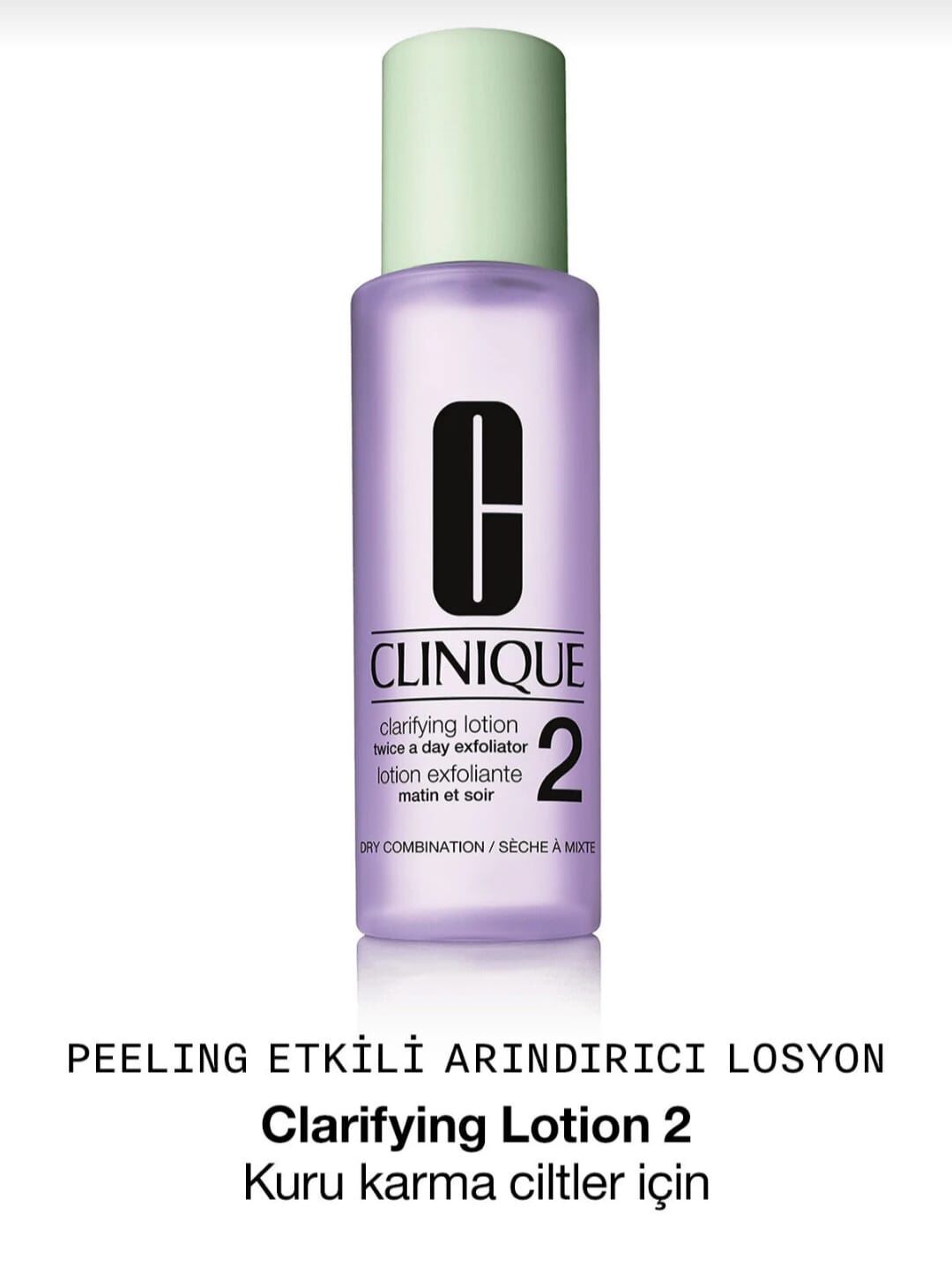 Clinique Clarifying Lotion (Tip2) Kuru / Karma Ciltler için Arındırıcı Tonik  200 ml