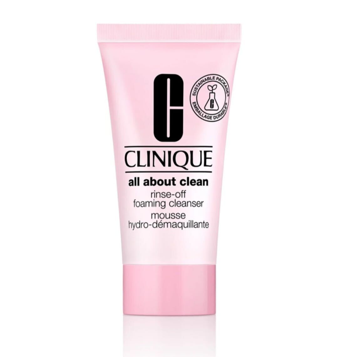 Clinique All About Clean - Kremsi Köpük Kıvamlı Yüz ve Makyaj Temizleyici 30 ml