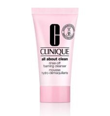 Clinique All About Clean - Kremsi Köpük Kıvamlı Yüz ve Makyaj Temizleyici 30 ml