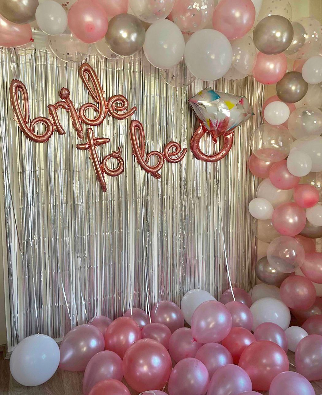 Bride To Be Harf Balon