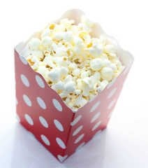 Puantiyeli Popcorn Kutusu