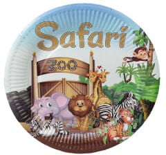 Safari Karton Tabak 8 Adet
