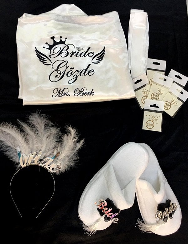 Bride Set Püsküllü Terlik