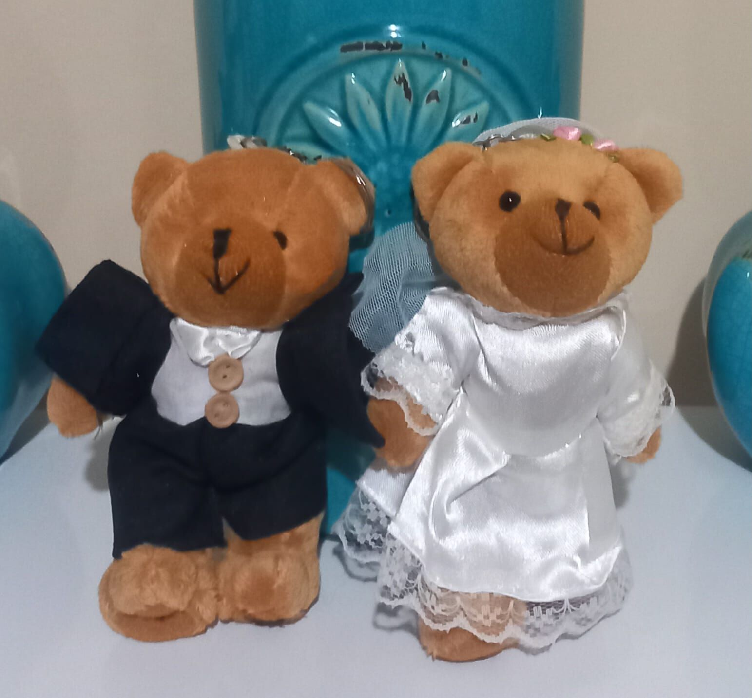 Gelin Damat Ayıcık Anahtarlık