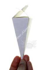 50 adet Kareli Bebek Mevlid Şekeri Kutusu