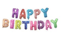 Folyo Balon Happy Birthday
