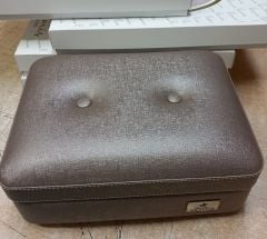 Düğmeli Makyaj ve Takı Kutusu Polo Club