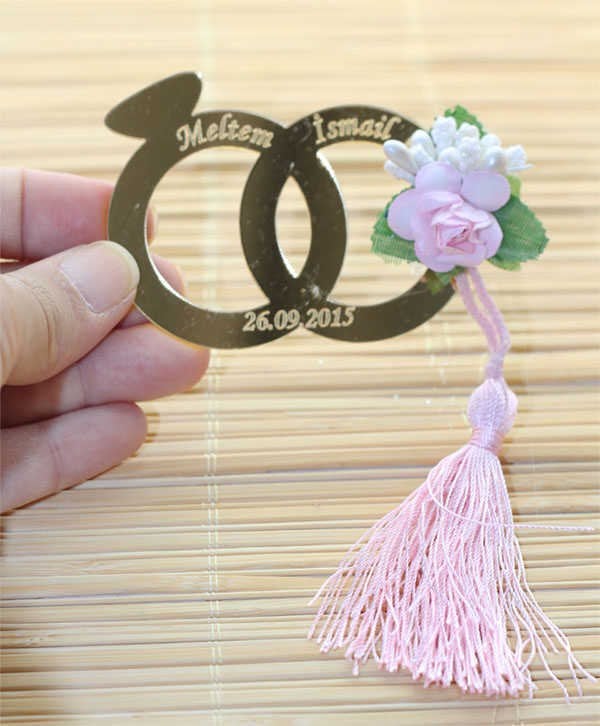 Magnet Tektaş Ayna Nikah Şekeri 03