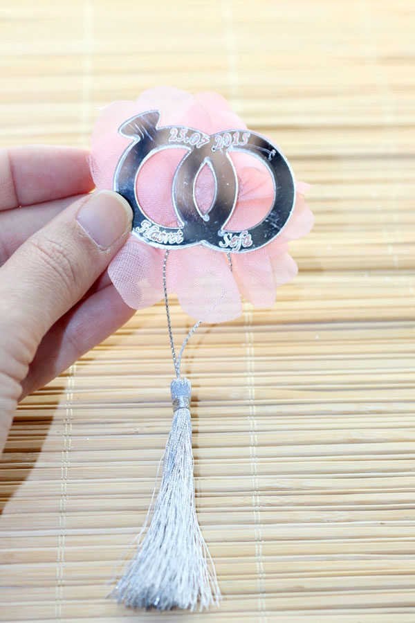 Magnet Tektaş Ayna Nikah Şekeri 05