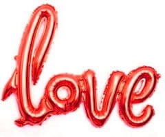 Folyo Balon Love