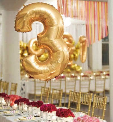Folyo Rakam Balon 80cm