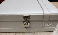 Bride Topuzlu Makyaj ve Takı Kutusu