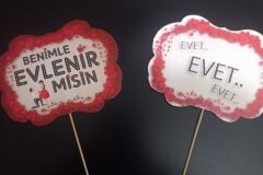 Evlilik Teklifi Konuşma Balonu