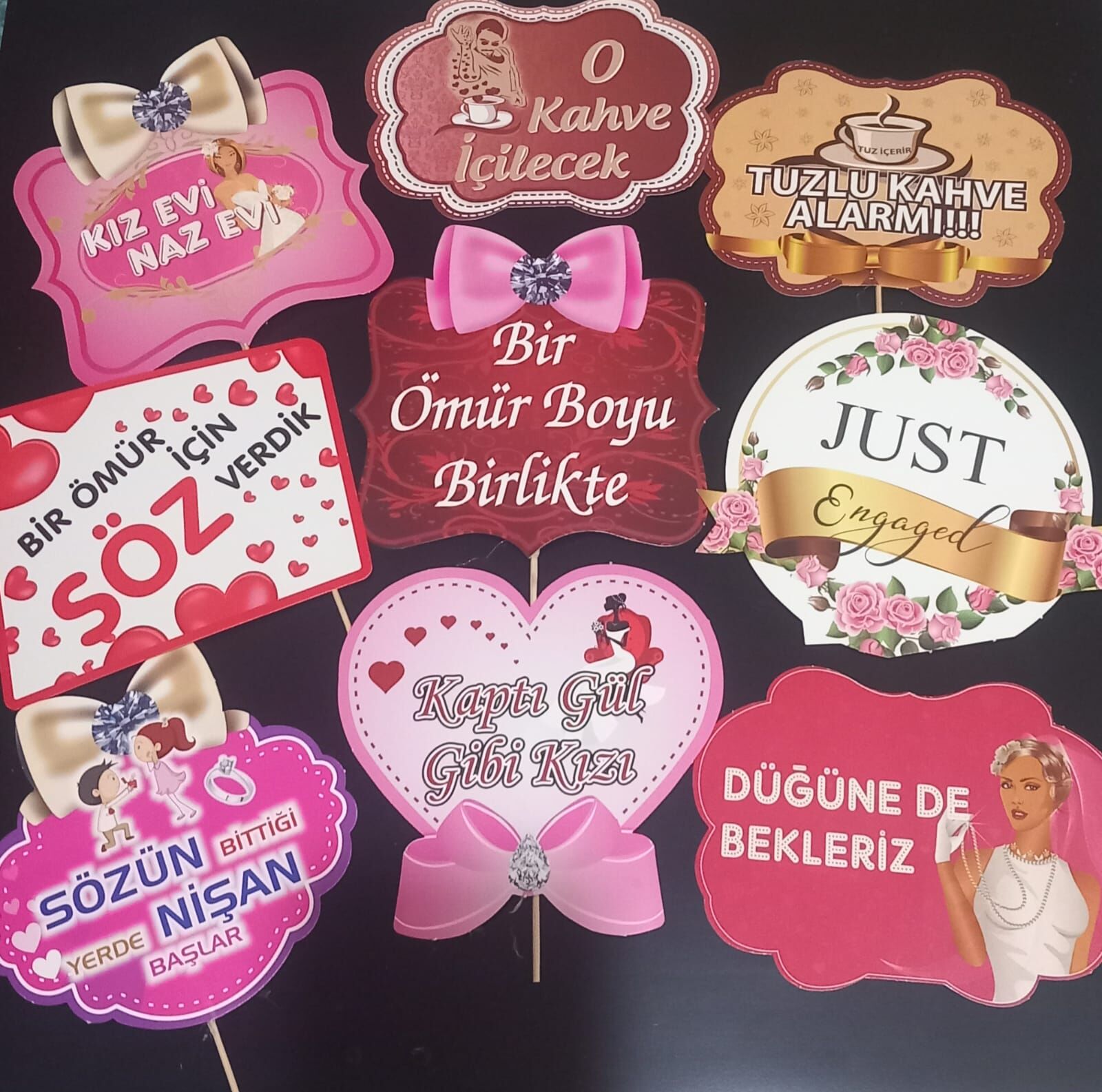 Söz Nişan Konuşma Balonu