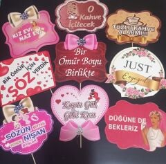 Söz Nişan Konuşma Balonu