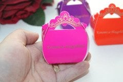 50 Adet Karton Çanta Kına