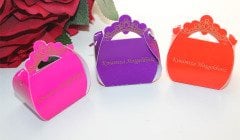 50 Adet Karton Çanta Kına