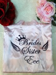 Kişiye Özel Gelin Bride Sabahlık