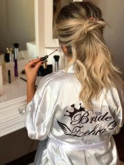 Kişiye Özel Gelin Bride Sabahlık