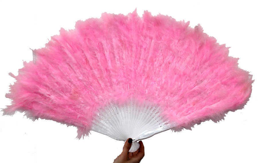 Büyük Tüylü Yelpaze Pembe