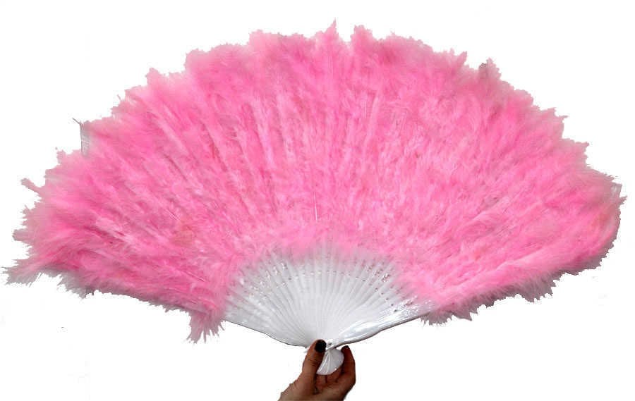 Büyük Tüylü Yelpaze Pembe