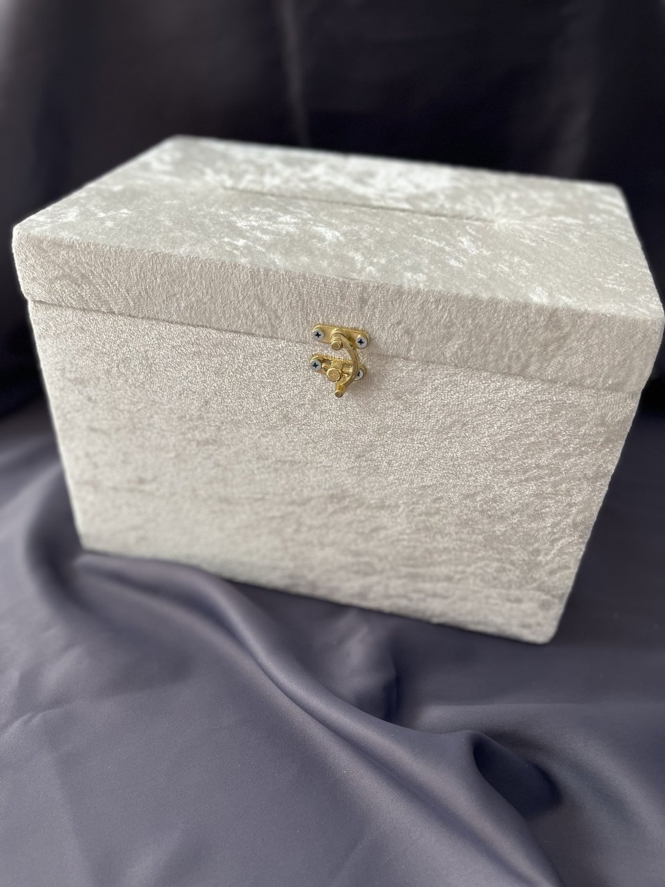 Kadife Takı Zarf Sandığı