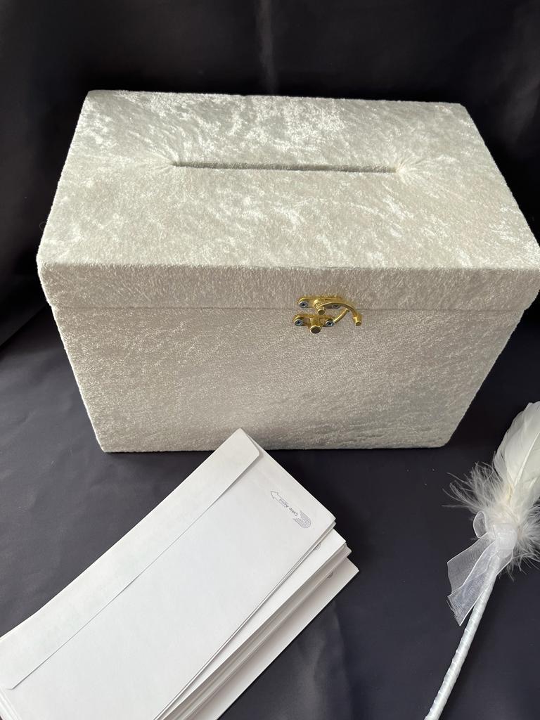 Kadife Takı Zarf Sandık Seti