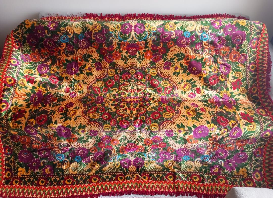 Vintage Duvar Halısı - Yatak Örtüsü