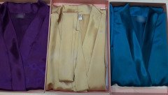 Saten Bride Taşlı Sabahlık