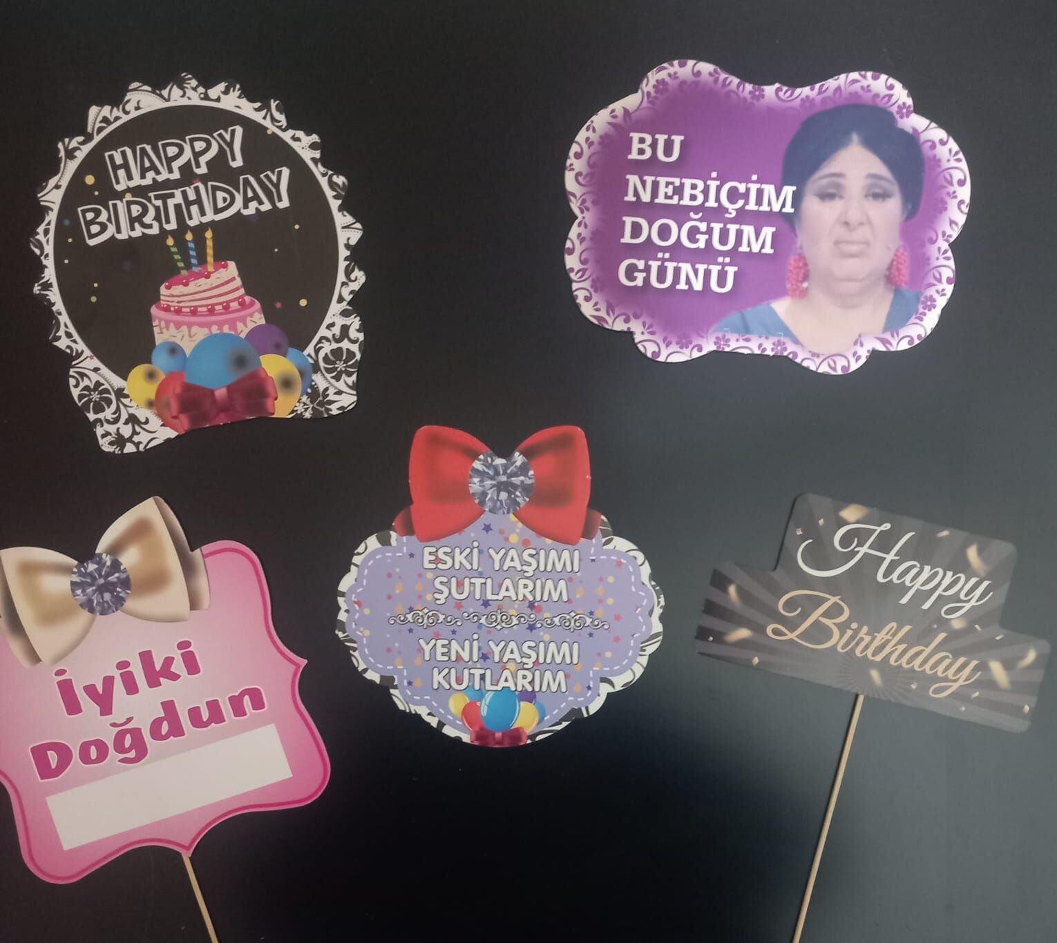 Doğum Günü Konuşma Balonu