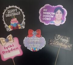 Doğum Günü Konuşma Balonu