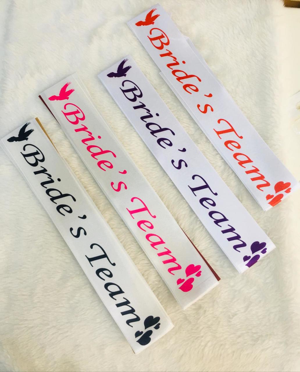 Bride Team Kuşak Kırmızı